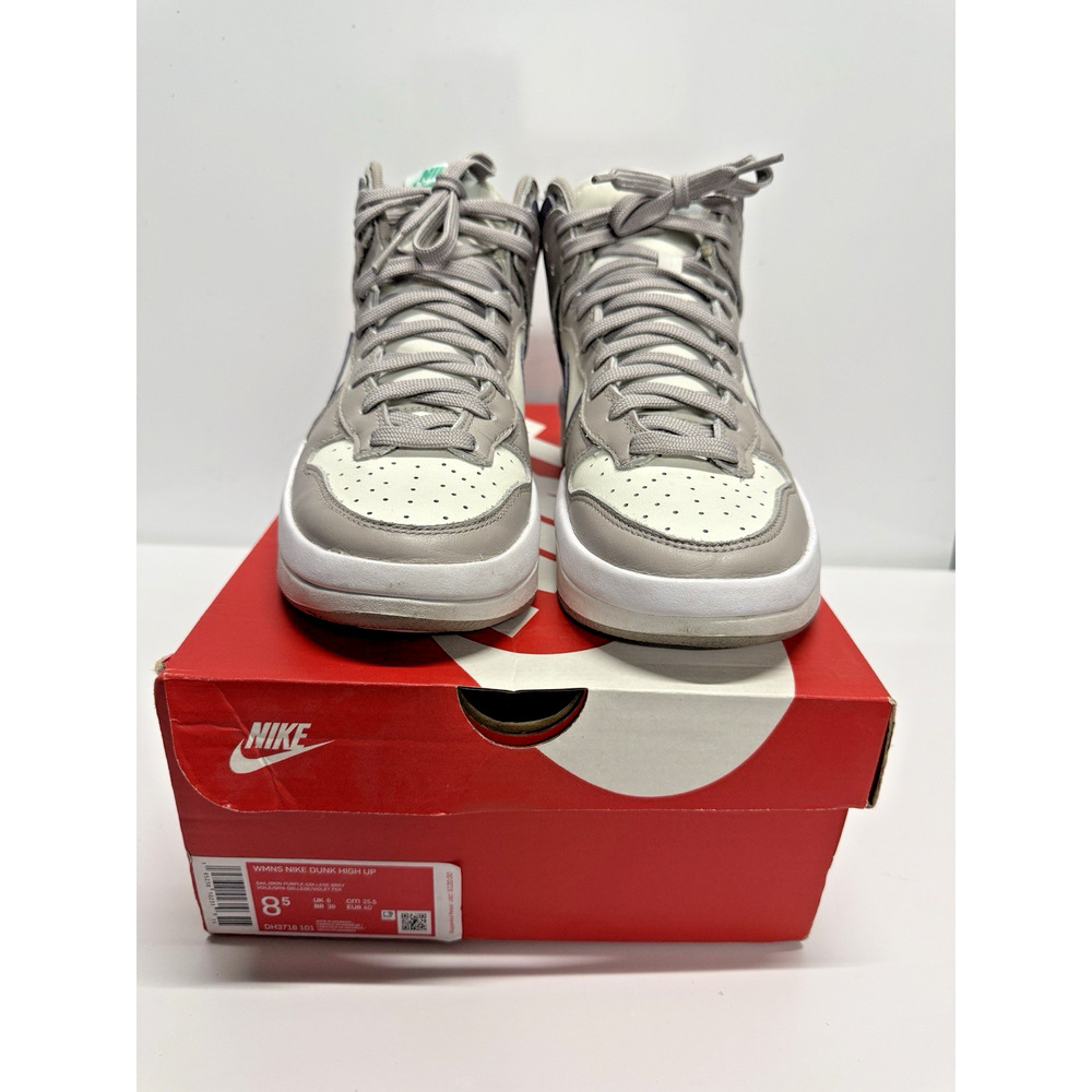 Nike Dunk High Up Colorway Sail, Iron Purple, College Grey W Size 8.5